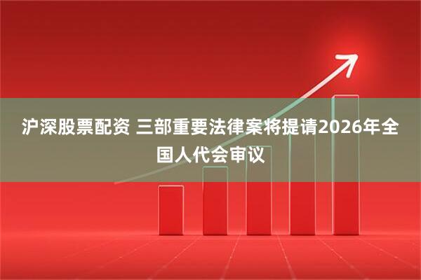 沪深股票配资 三部重要法律案将提请2026年全国人代会审议