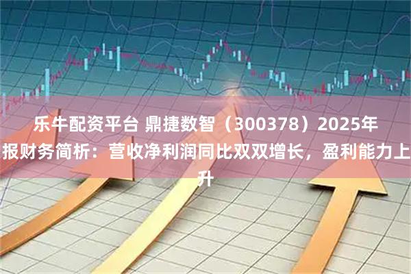 乐牛配资平台 鼎捷数智（300378）2025年中报财务简析：营收净利润同比双双增长，盈利能力上升
